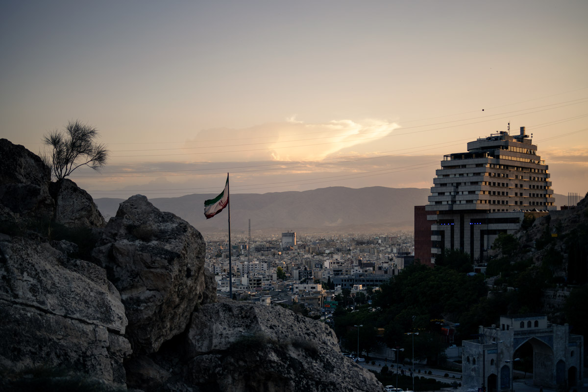 Sunset over Shiraz