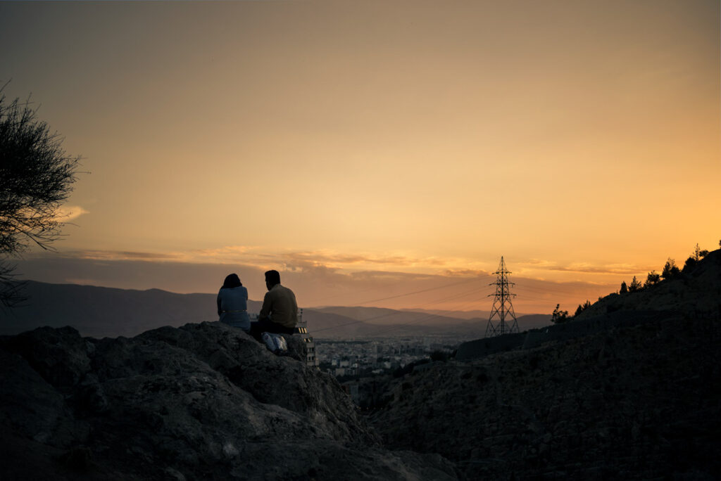 Sunset over Shiraz