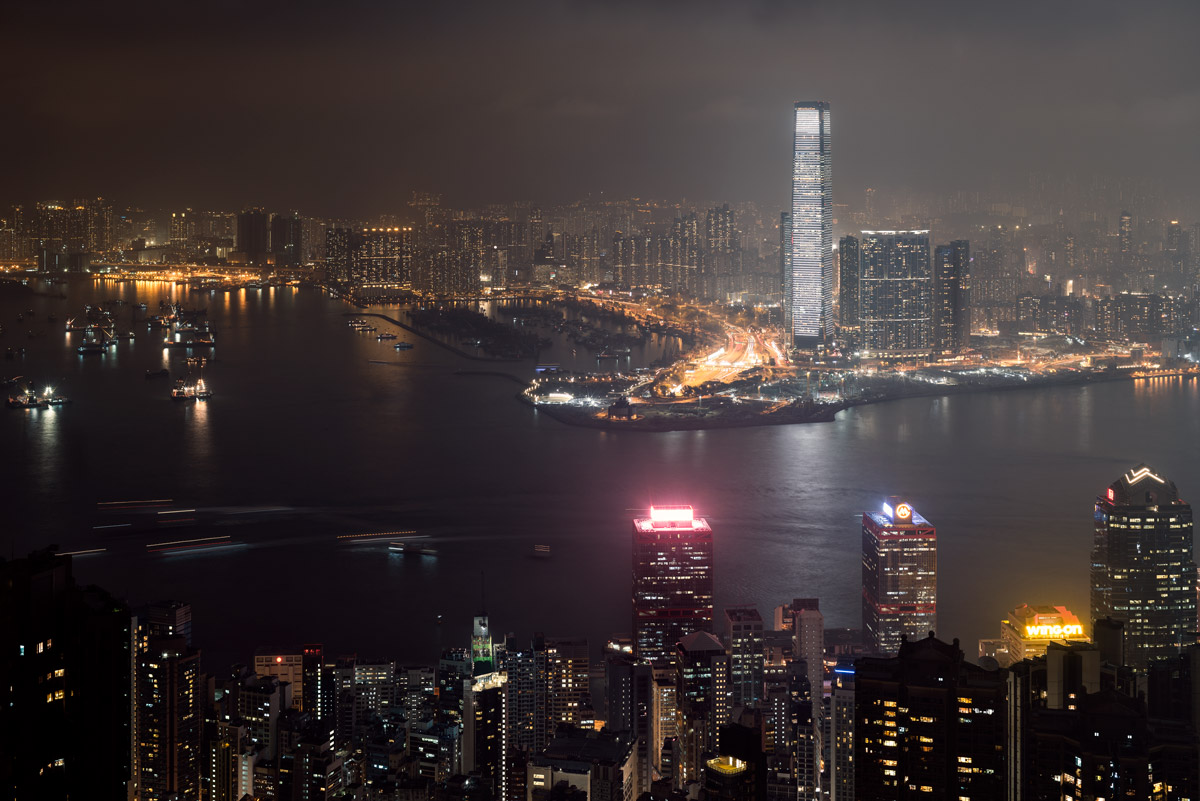 Skyline of Hongkong