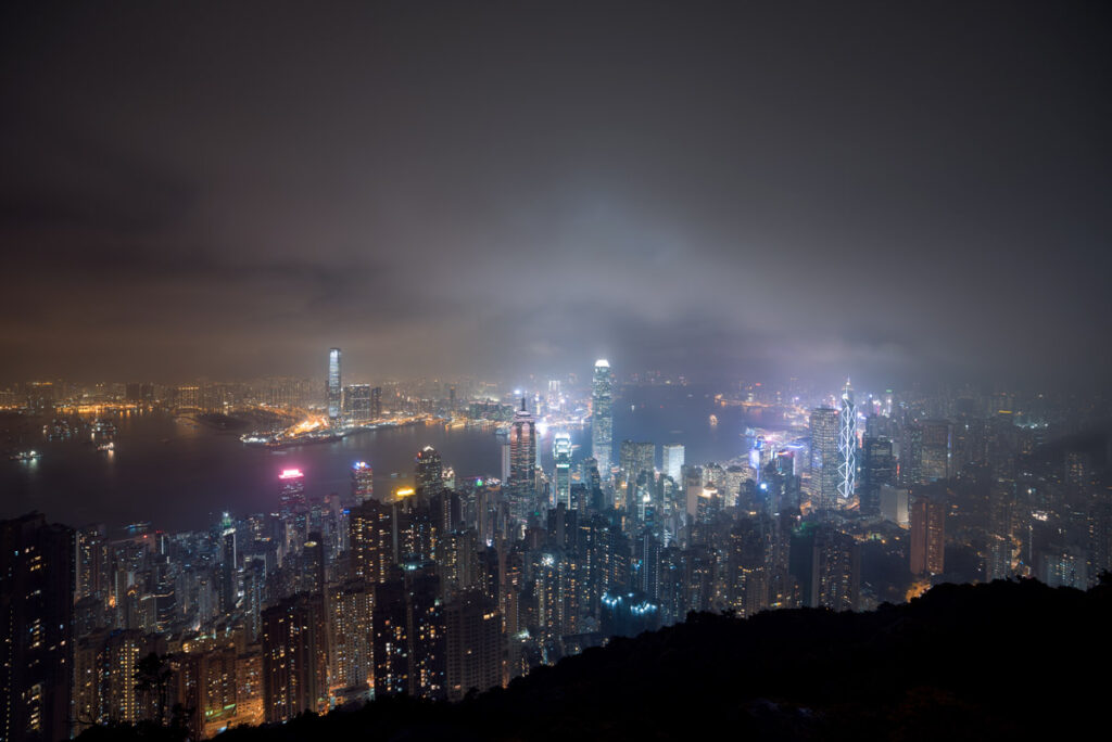 Skyline of Hongkong