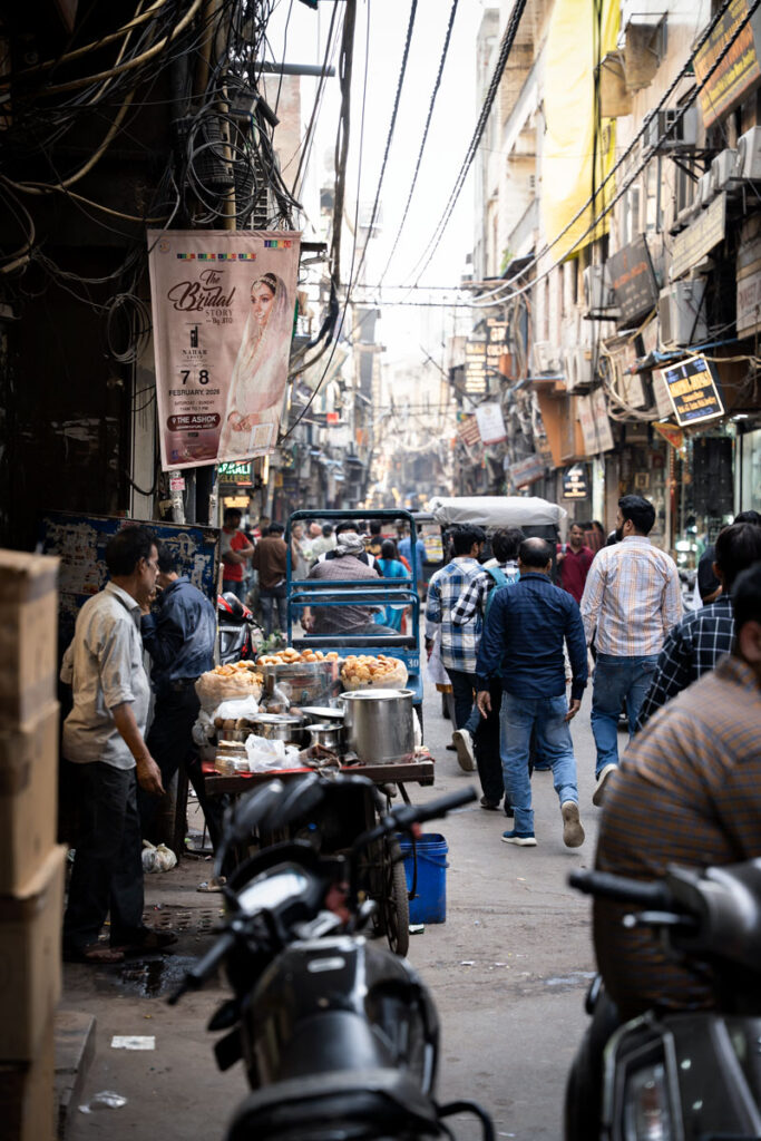 On the Streets of Old Delhi