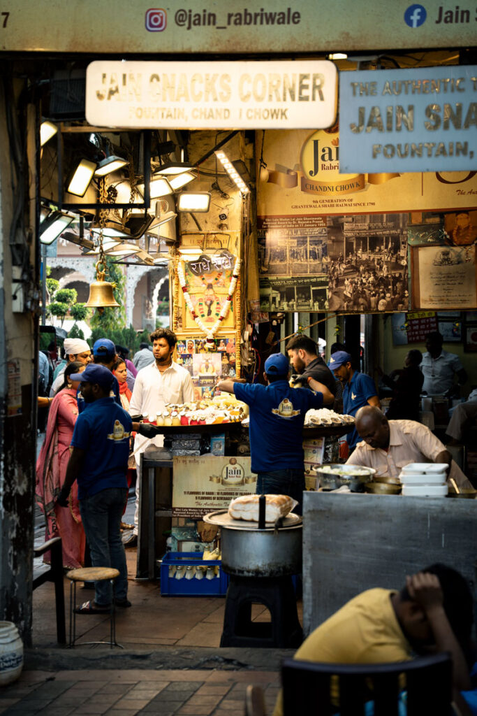 On the Streets of Old Delhi