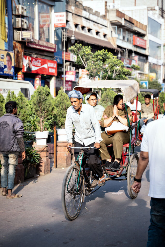 On the Streets of Old Delhi