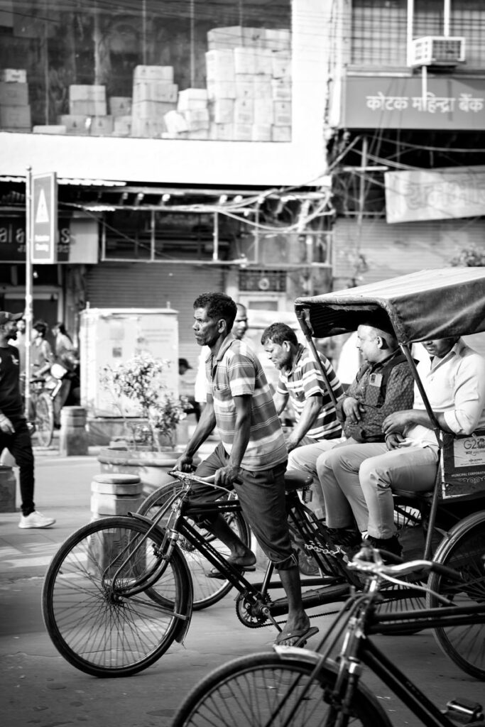 On the Streets of Old Delhi
