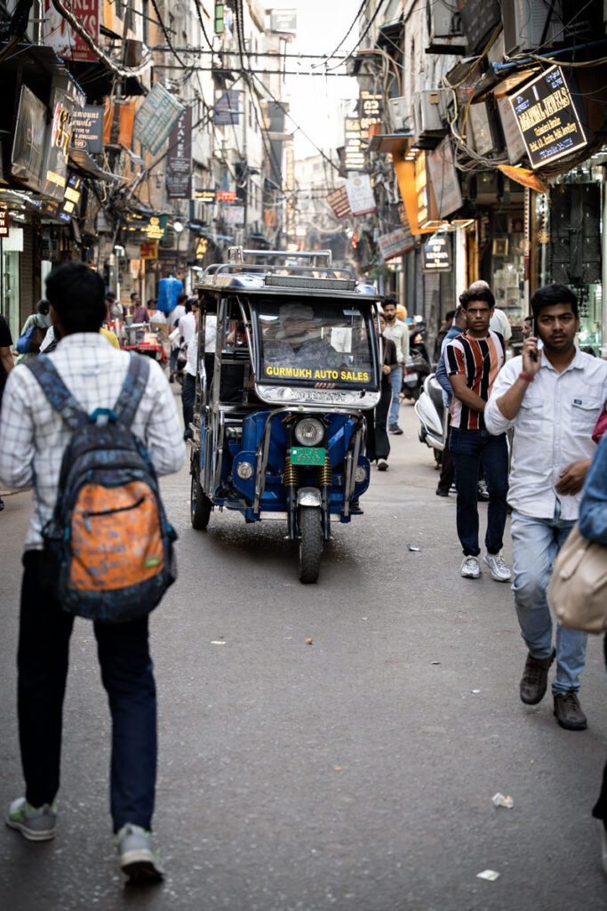 On the Streets of Old Delhi