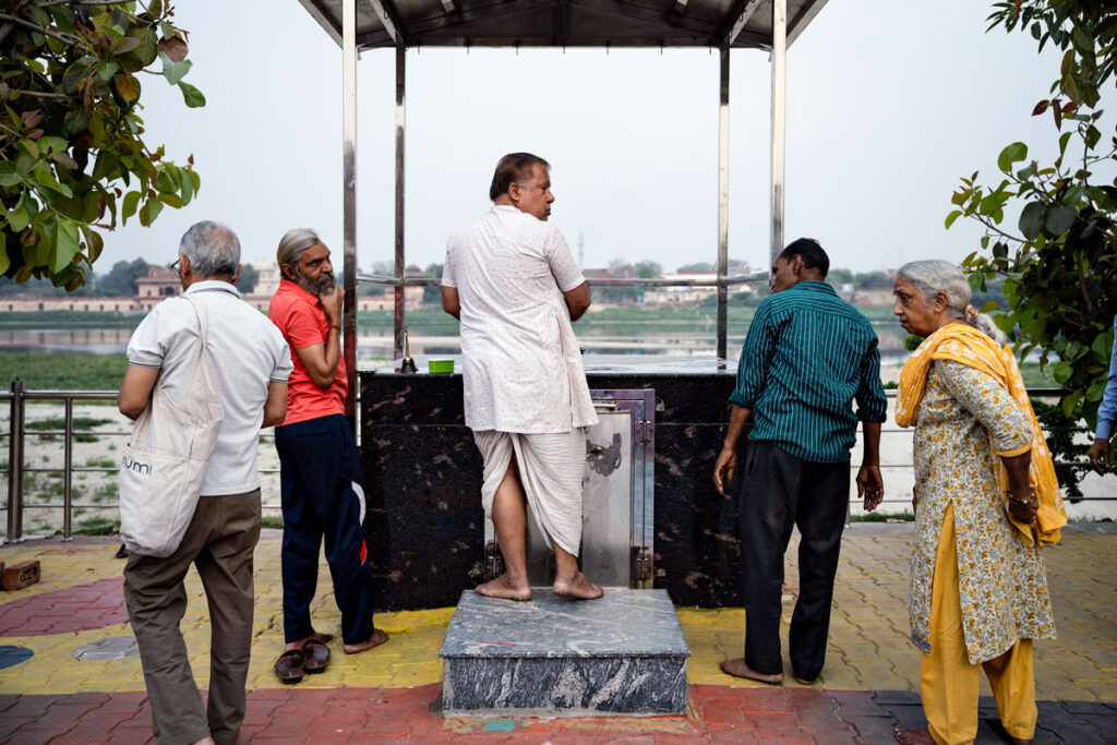 Yamuna Aarti Point in Agra