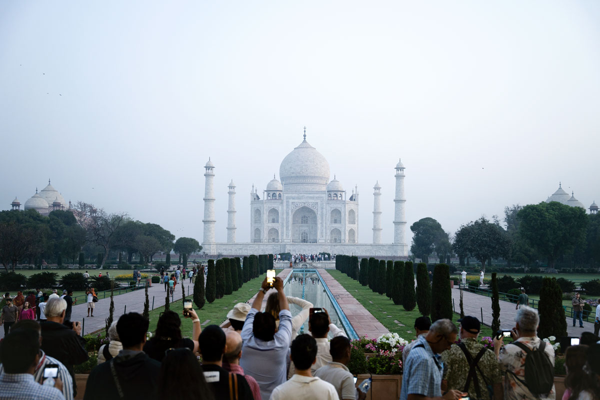 Taj Mahal in the Morning
