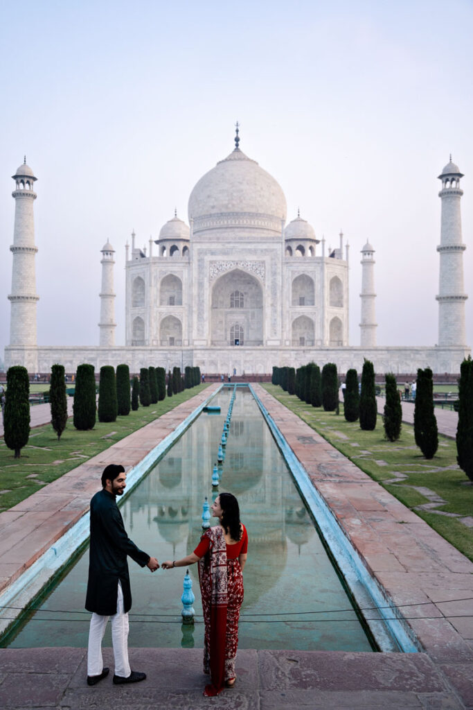 Taj Mahal in the Morning
