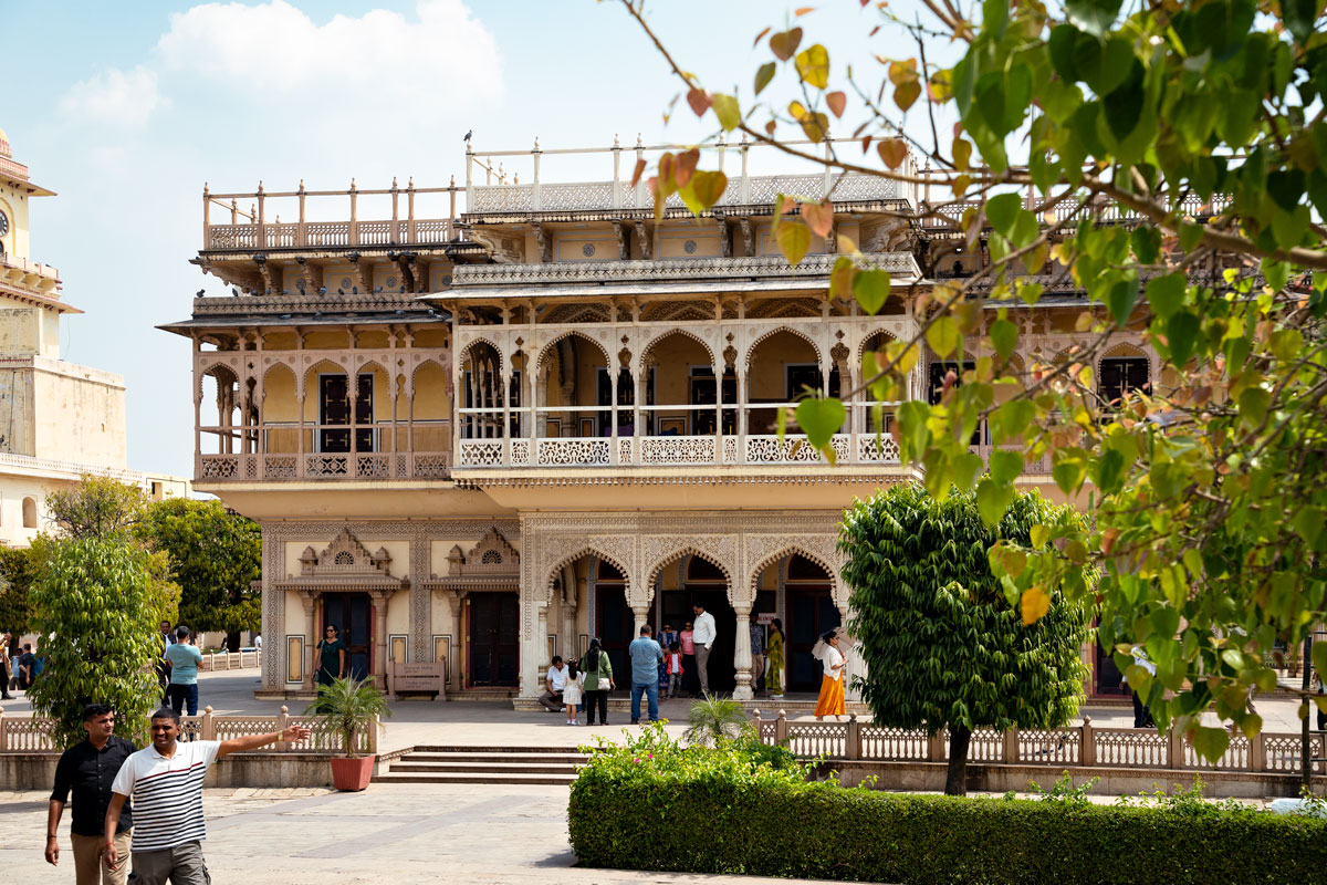 The City Palace in Jaipur