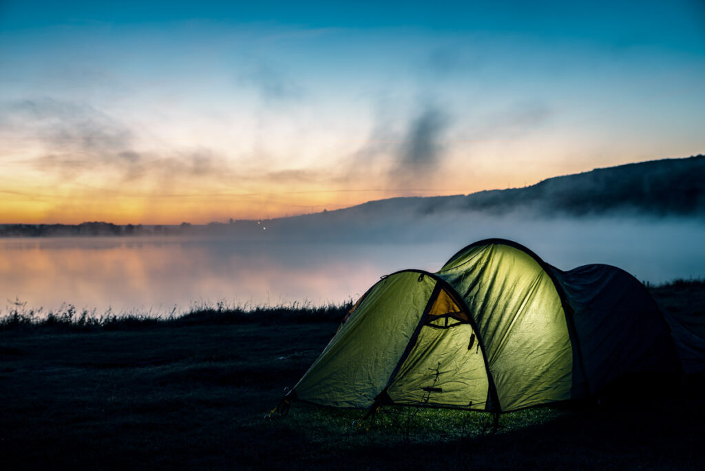 Camping in Gagauzia in Moldova