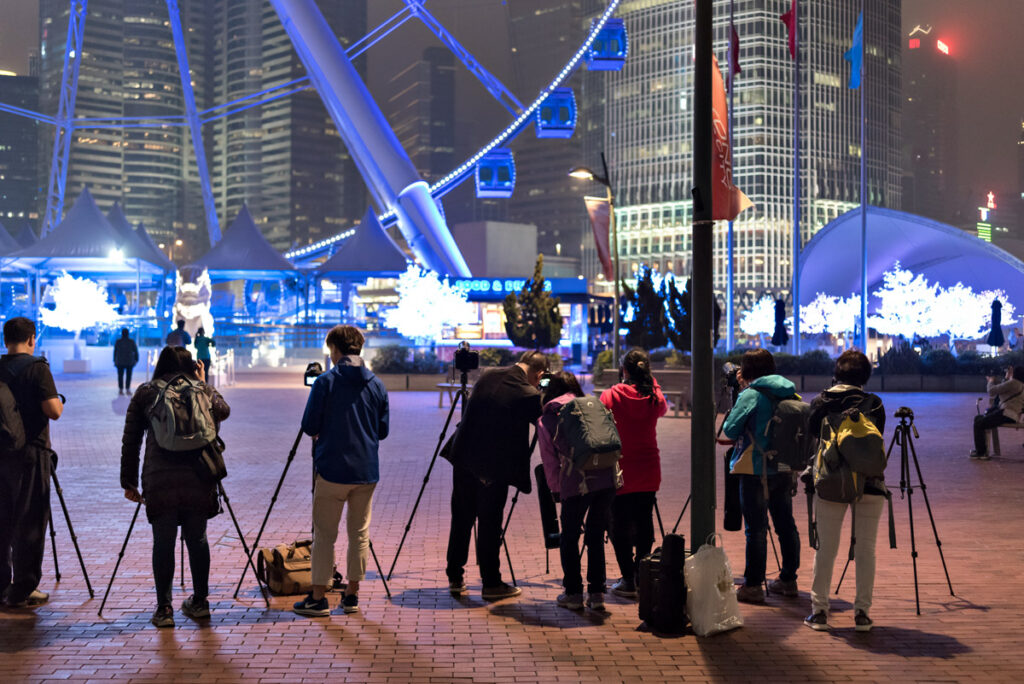 Photographers in Hongkong