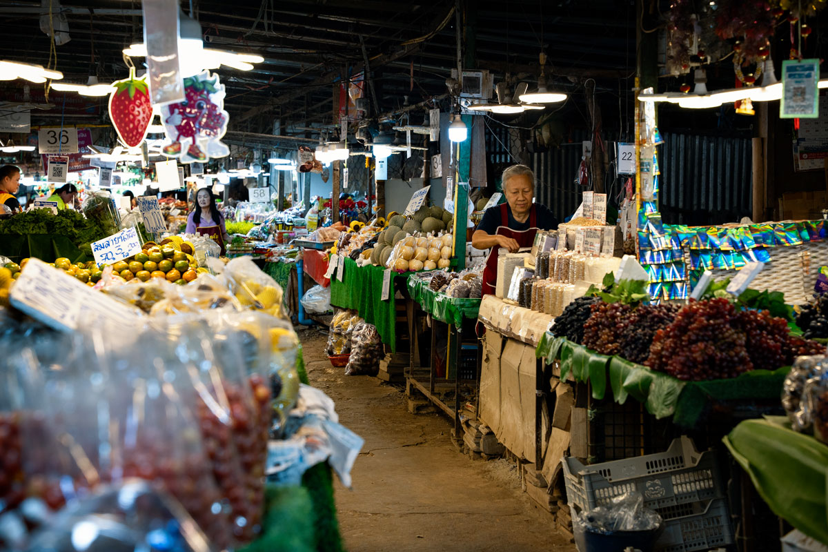Doi Muser Market in Tak