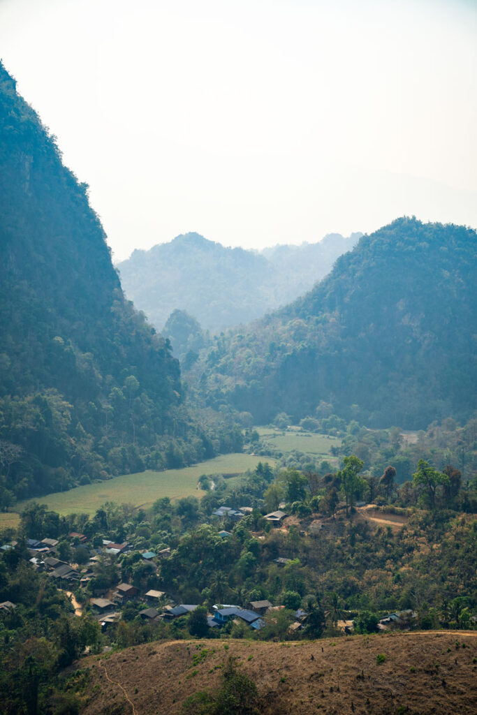View from Wat Phra That Rattana Chedi in Tak