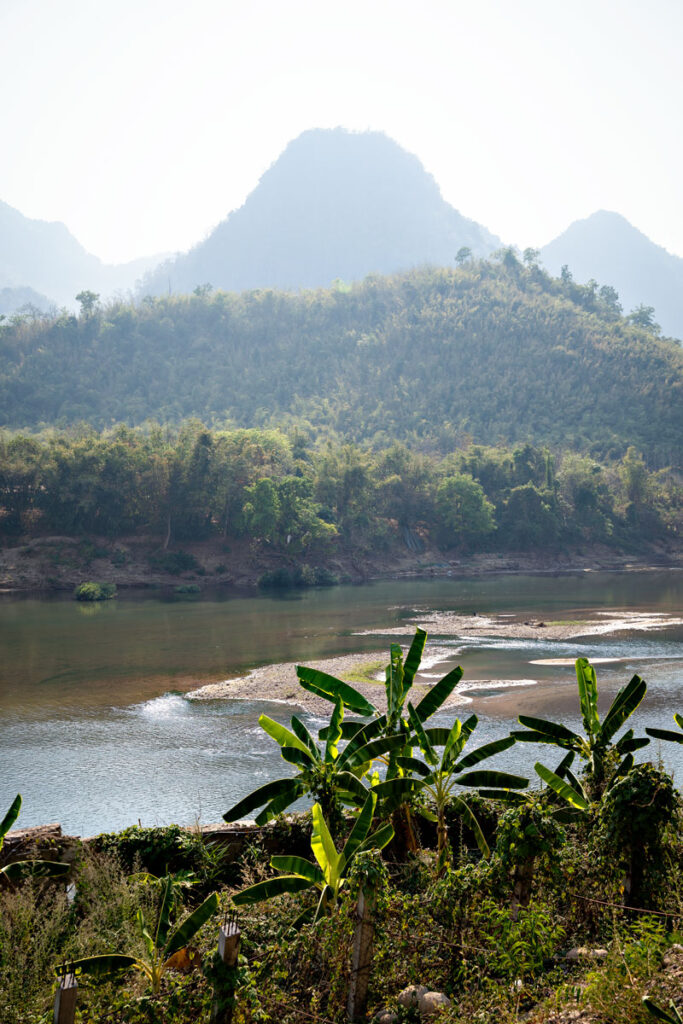 Moei River between Thailand and Myanmar
