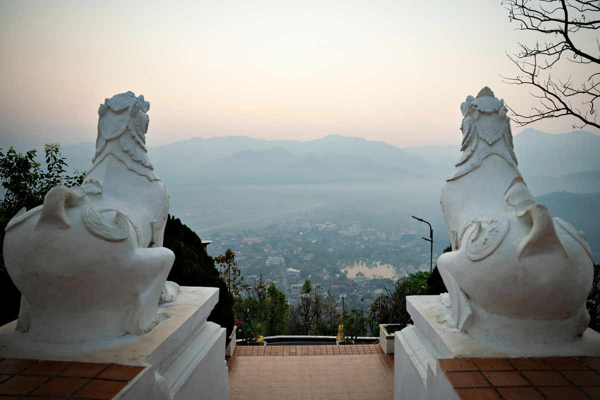 Wat Phra That Doi Kong Mu in Mae Hong Son