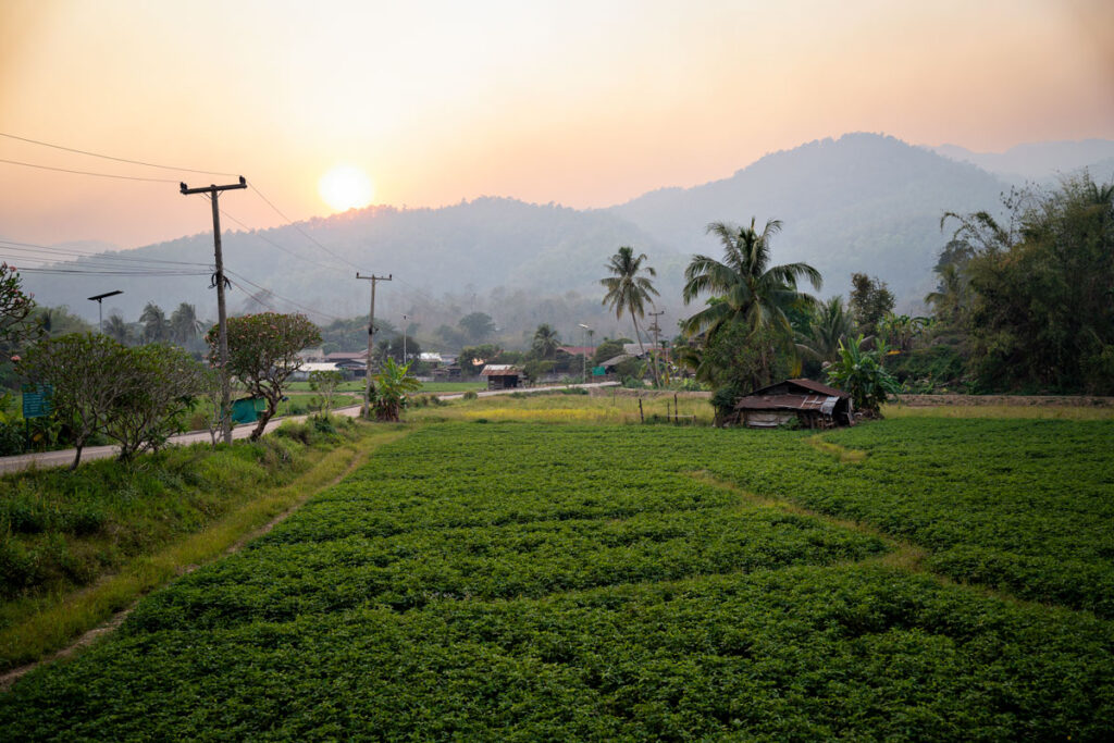Su Tong Pae Bridge in Mae Hong Son