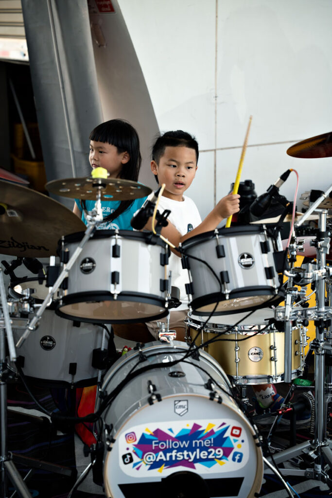 Drummer Boy at Bangkok Art and Culture Centre (BACC)