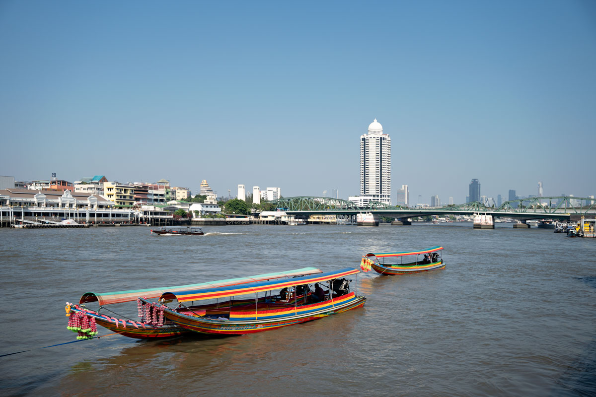 Boat on the Chao Phraya