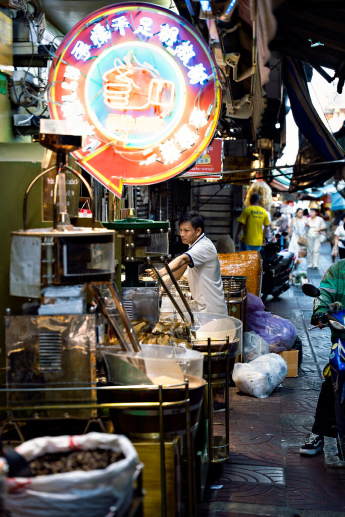 Walking Through China Town in Bangkok