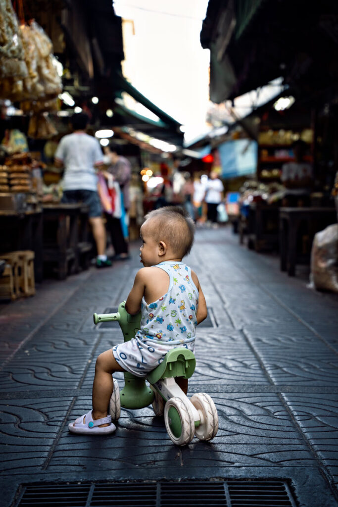 Walking Through China Town in Bangkok