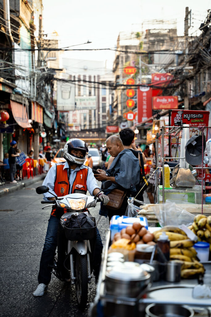 Walking Through China Town in Bangkok