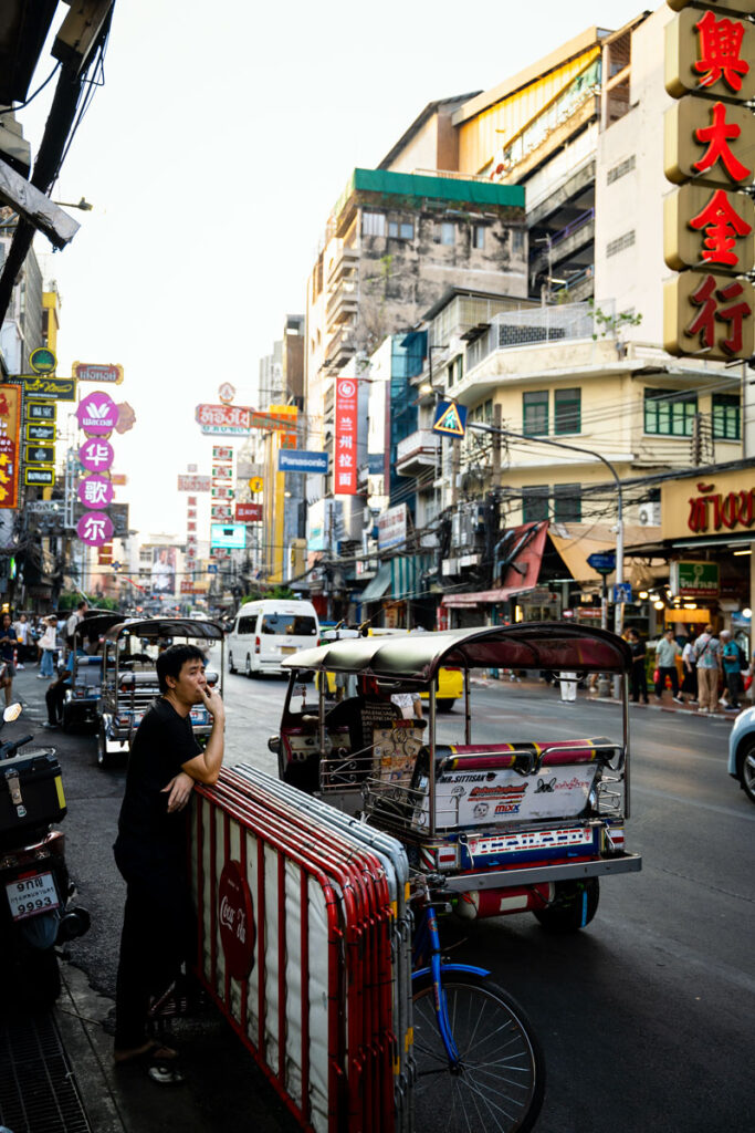Walking Through China Town in Bangkok