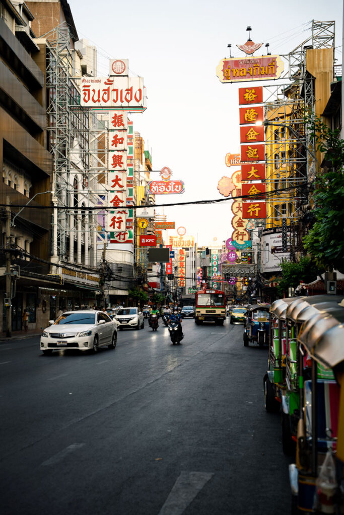 Walking Through China Town in Bangkok