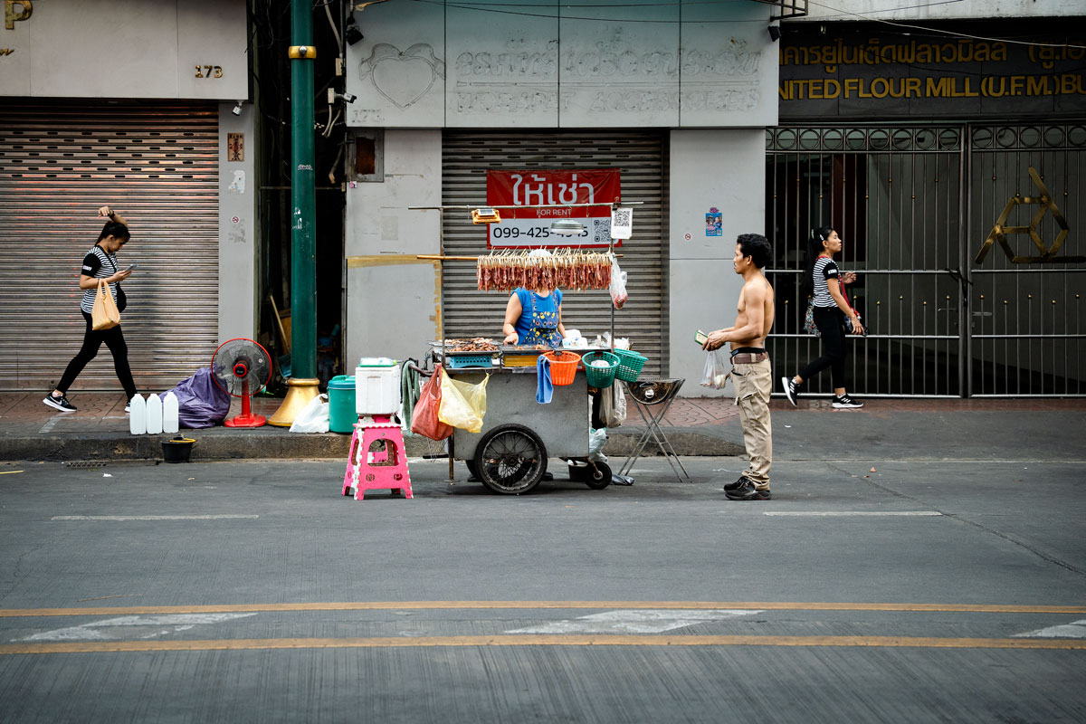Walking Through China Town in Bangkok