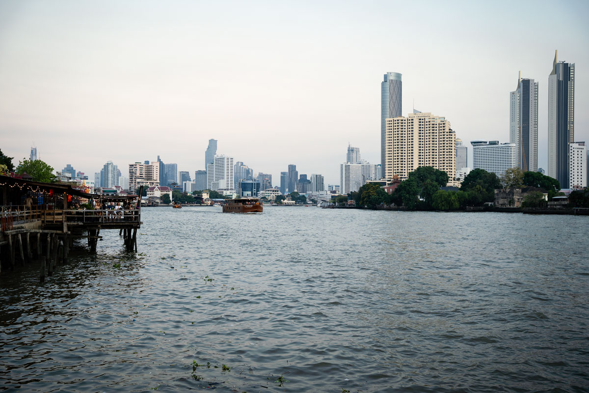 Sunset at Chao Phraya