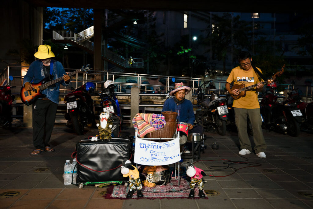 Street Band in Bangrak, Bangkok