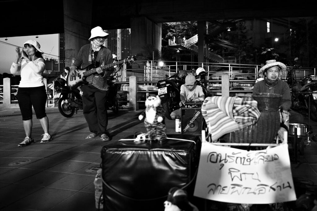 Street Band in Bangrak, Bangkok