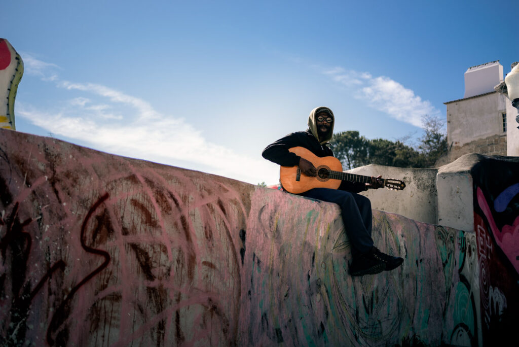 Street Musician in Lisbon