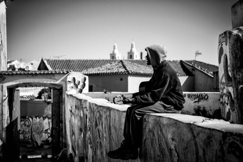 Street Musician in Lisbon