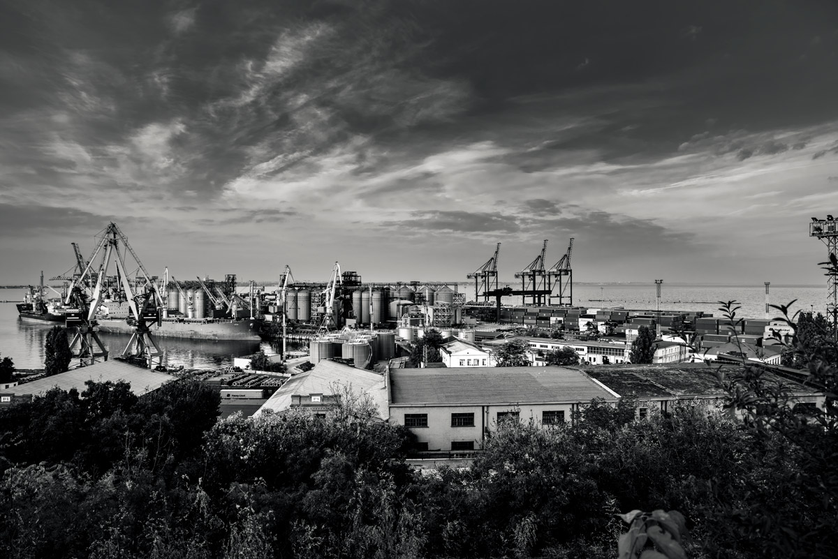 Harbor in Odessa