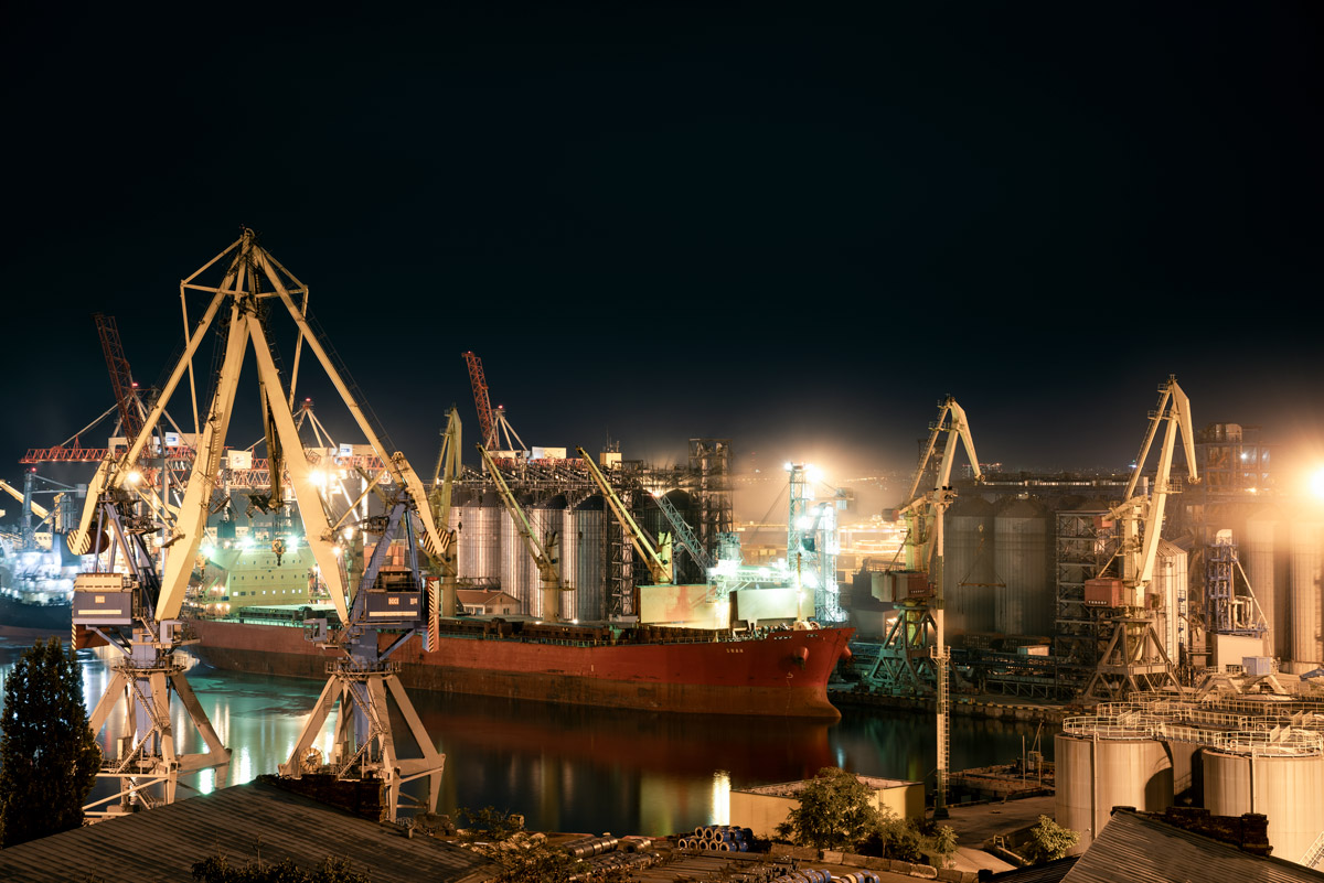 Harbor in Odessa