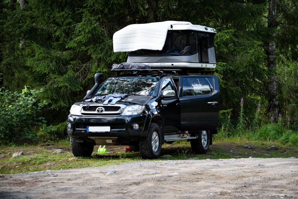 Camping in Nature