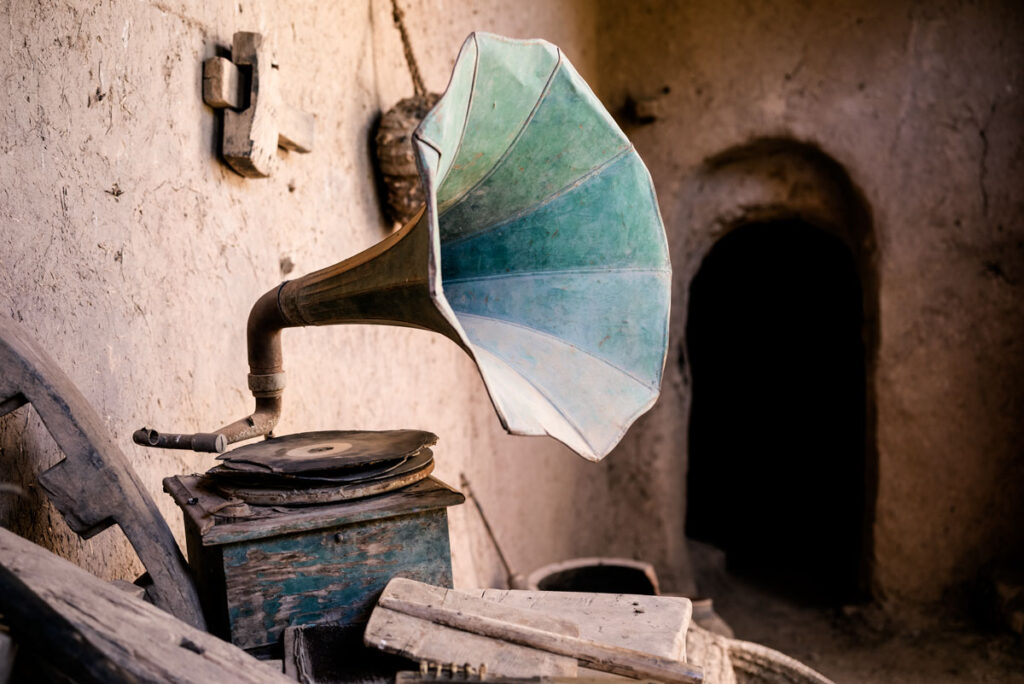 Old Gramophone in Morocco