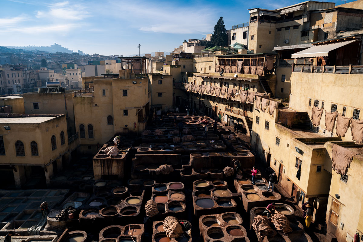 Tannery in Fès