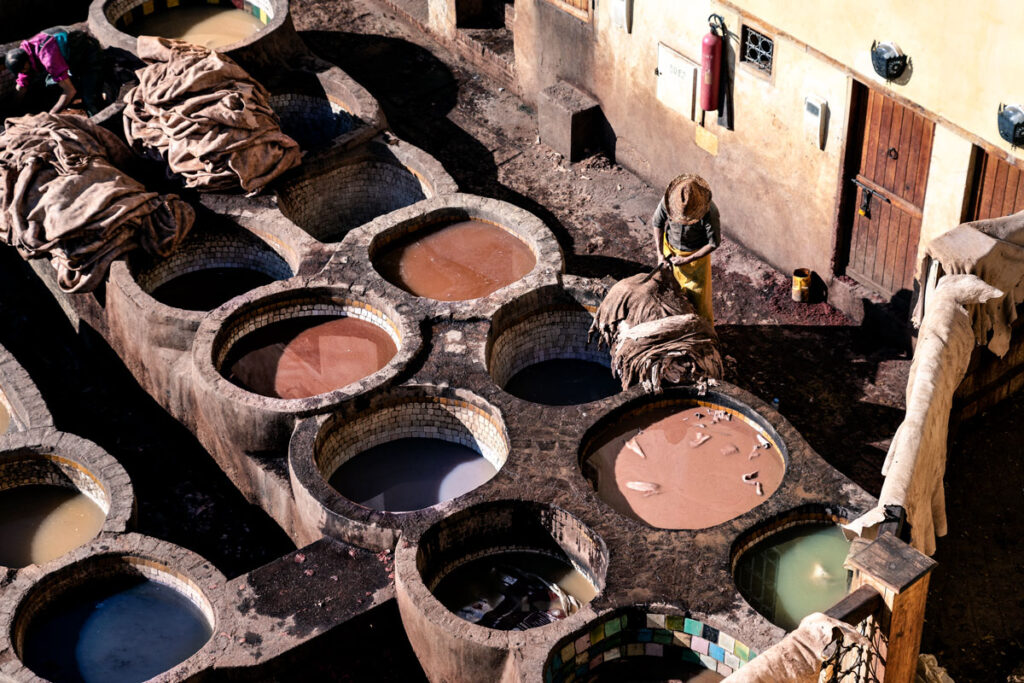Tannery in Fès