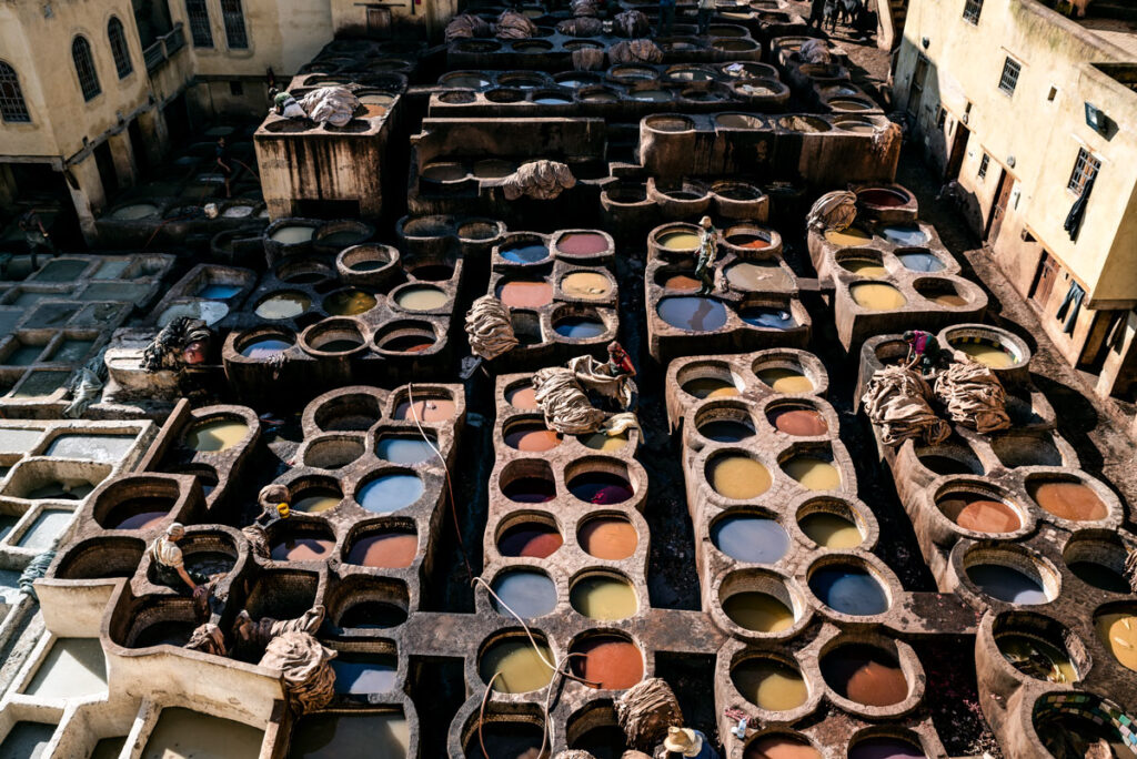 Tannery in Fès
